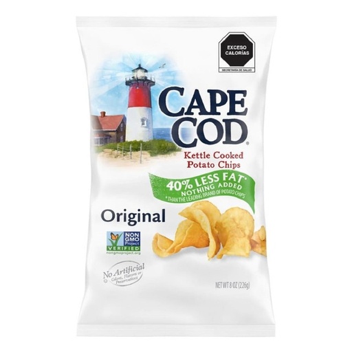Sabritas Papa Reducidas En Grasa CAPE COD (bolsa)