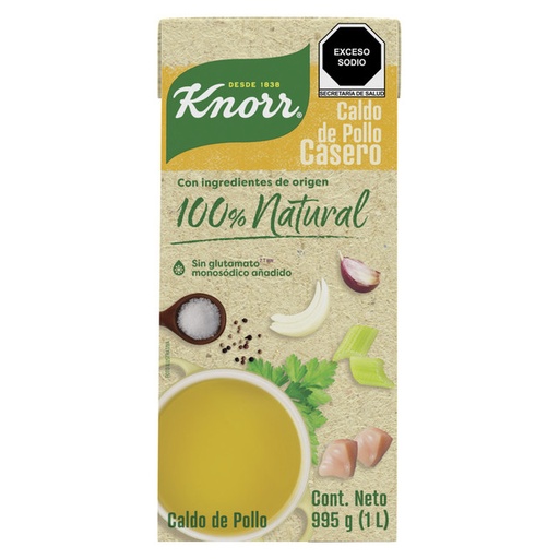 Caldo De Pollo Knorr (1lt)