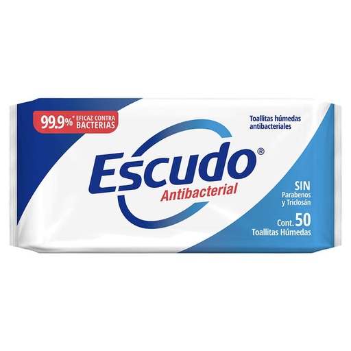 Escudo Antibacterial Wet Wipes