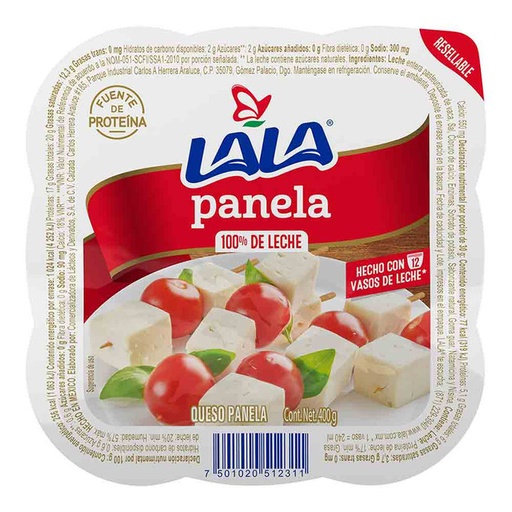 Queso Panela (400grs)
