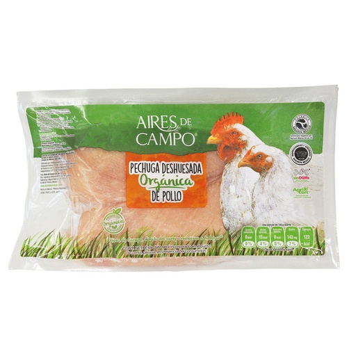 Pechuga De Pollo Orgánico (1 kg)